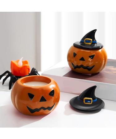 Halloween Pumpkin Scented Candles - Unique Decorative Candles for Spooky Decor | Long-Lasting Aroma | International Shipping Available - Buy Online on GoSupps.com