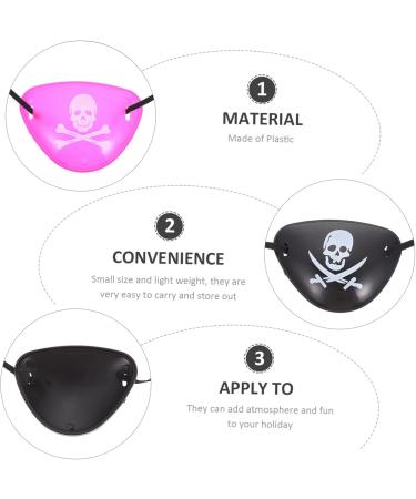 Shop LIFKOME 80 Pcs Pirate Eye Patch Set Perfect for Costume Accessories Lazy Eye Treatment and Fun Dress-Up - Buy Online on GoSupps.com