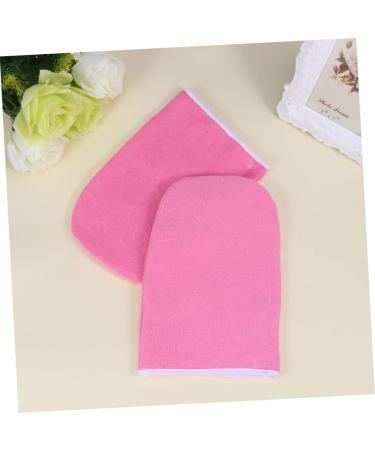 MAGICLULU Warming Gloves 3 Pairs Insulated Gloves Hand Spa Cover Bath Treatment Mitt Paraffin Wax Gloves Hand Treatment Mitts Pink Cosmetic Cotton Gloves Warm Gloves - Buy Online on GoSupps.com