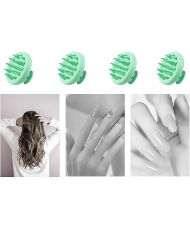Silicone Shampoo Brush - Scalp Massage Device for Hair Growth & Cleansing - Buy Online on GoSupps.com