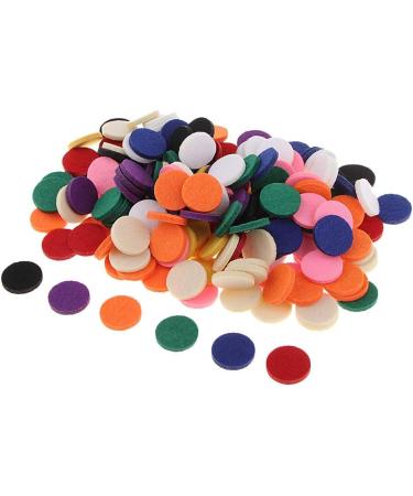 200 Colorful 21mm Oil Refill Pads for Perfume Medallions & Diffusers | Essential Oil Accessories - Buy Online on GoSupps.com