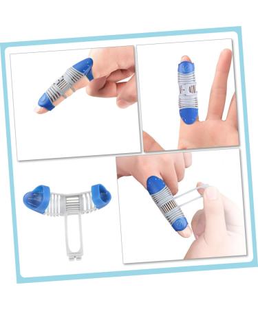 NOLITOY Thumb Splints for Fractured Thumbs - Durable Fingerboard Bandages with Metal Bracket for Sports - 8x2.4x0.4cm Blue - Buy Online on GoSupps.com