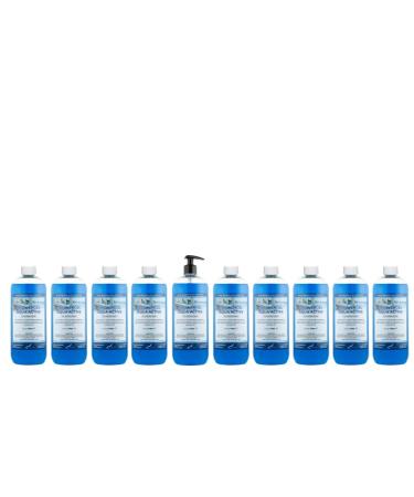 Claudius Showergel Aqua Active 10 x 1 liter with 1 pump transparent