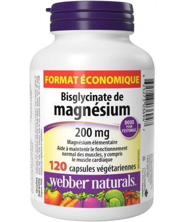 Webber Naturals Probiotic Max IBS Support 30 Billion Active Cells 5 Probiotic Strains 45 Capsules & Magnesium Bisglycinate 200 mg 120 Capsules Supports Bone and Muscle Functions Vegan SUPPLEMENT + SUPPLEMENT s1101ed23 - Buy Online on GoSupps.com