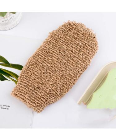 Milists Jute Fiber Bath Hand Shoes & Soap Bag 2 Piece Set for Foaming & Drying Soap | Natural Shower Gloves - Buy Online on GoSupps.com