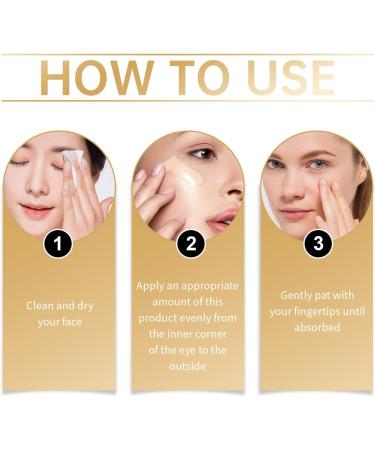 SPF41 Lot de 2 cr mes pour les yeux teint es pour les cernes Correcteur hydratant sous les yeux avec nuance p che s rum anti- ge correcteur claircissant traitement claircissant 2 pi ces. - Buy Online on GoSupps.com