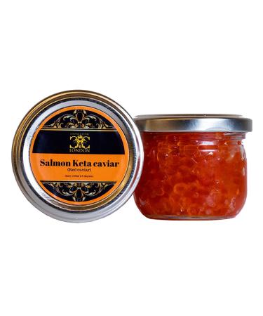 3 x 100 gr. Alaskan Keta Salmon Caviar (wild caught)