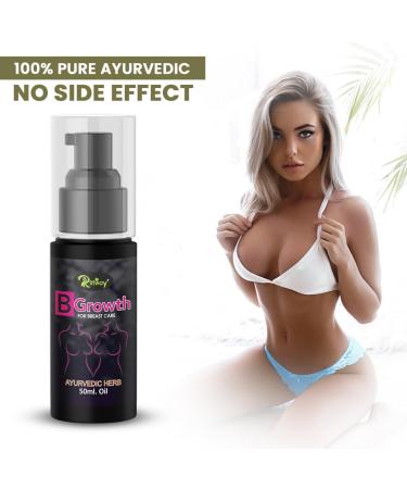 Riffway B Growth Breast Spray Oil 50ml - Natural Breast Enlargement Formula for Perfect Bust Size - Buy Online on GoSupps.com