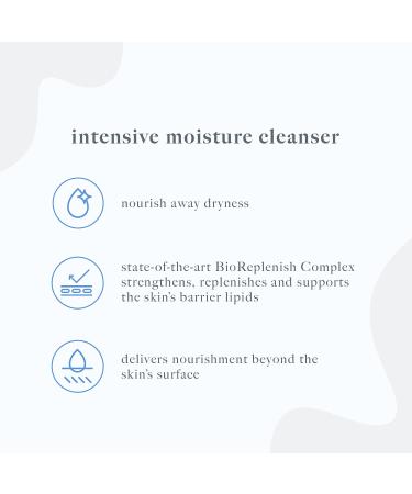 Dermalogica Intensive Moisture Cleanser - Hydrating Face Wash for Dry Skin - 5.1 Fl Oz - Smooth, Soft, and Luminous Skin - Buy Online on GoSupps.com