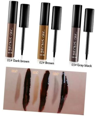 Angoily Gel Make Up Women For Pen Brow Peel Waterproof Ladies Black Eye Long-lasting Off 1 count (Pack of 1) Dark Grey - Buy Online on GoSupps.com