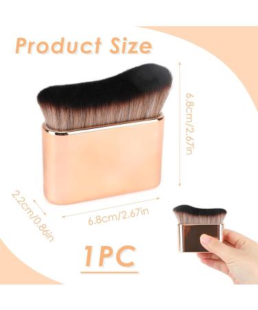 Tanning Brush Soft Dense Self Tan Applicator Makeup Wavy Shape Body Brush Fake Tan Blending Brush Kabuki Brush for Body By It Can Help You Quickly Comprehensively Apply Beauty Makeup Essential - Buy Online on GoSupps.com