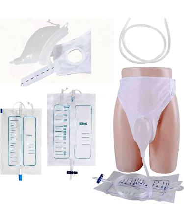 MASTERY+ Silicone Urine Collector - Reusable Female Urinal System with 2 Catheter Bags & 3 Comfort Fit Options - Perfect for Travel & International Shipping - Buy Online on GoSupps.com