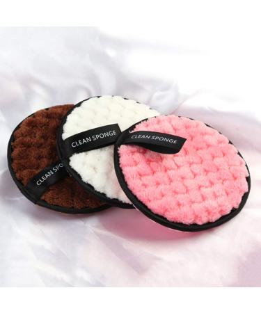 Artifun Reusable Microfiber Makeup Removal Pads - Eco-Friendly Slurry Pads for Effortless Cleansing (Brown) - Buy Online on GoSupps.com