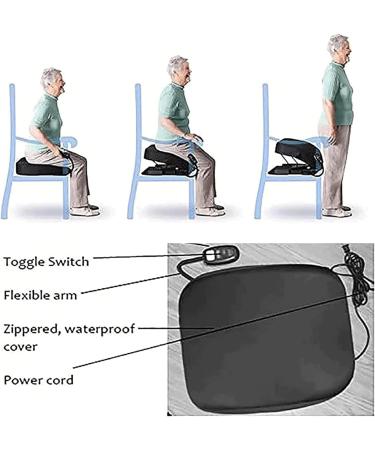 Chair Lift and Sofa Stand Assist Electric Uplift Seat Assist Cushion Portable and Safe Mobility Aid Powered Lift Cushion for Easy Lift Assist Sit to Stand Lift Supports 1 - Buy Online on GoSupps.com