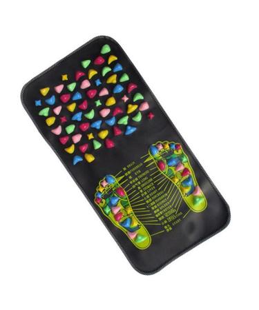 Massage pillow rectangular imitation stone street two-in-one-foot massage pillow-massage-imitation stone-road mat massage massage device massage pillow