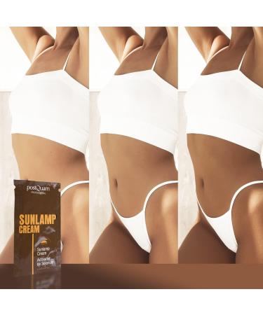 PostQuam - UV Tanning Accelerator | Fast and Intense Tan with Deep Nutrition - No Sunscreen - 50 Single Dose Sachets of 10ml - Buy Online on GoSupps.com