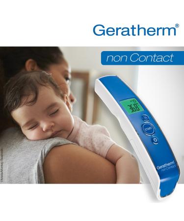 Geratherm Non-Contact Infrared Thermometer | Digital Fever Thermometer for Babies | Contactless & Accurate | Ideal Gift for Baby Essentials - Buy Online on GoSupps.com