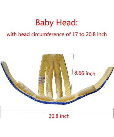 IULONEE Baby Helmet Toddler Protective Hat | Adjustable Safety Headgear for Infants | Elegant Blue - Buy Online on GoSupps.com