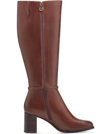 Shop Elegant MARCO TOZZI Women's Long Boots with Heel - Chestnut EU 39 - International Shipping Available! - Buy Online on GoSupps.com