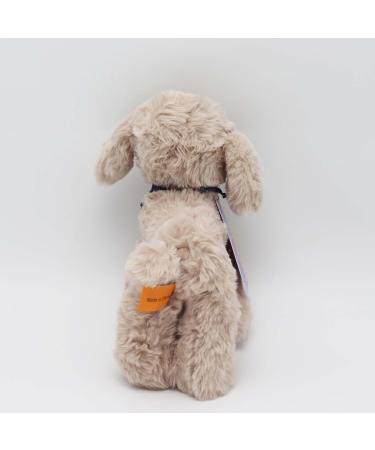 Heionia Teddy Dog Plush Toy - Kawaii Cuddly Pudel with Scarf | 20cm Gray Dog Gift for Kids & Girls | International Shipping Available - Buy Online on GoSupps.com