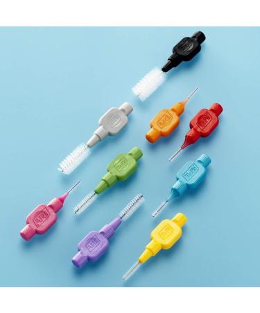 TEPE 1.1mm Size 6 Interdental Brush 8 Count - Violet | Pack of 1 - Buy Online on GoSupps.com
