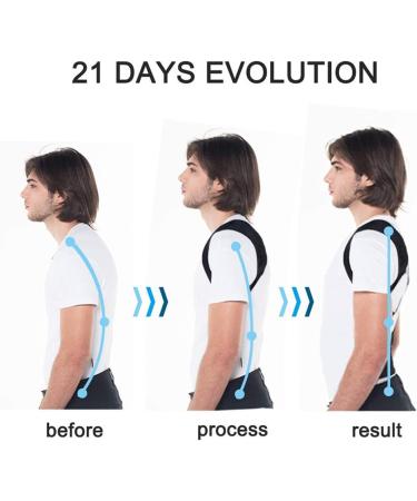 Boys Girls Adjustable Posture Corrector Back Support Children Shoulder Belt Rectify Straighten Correction Pain Relief Beauty Kid - Buy Online on GoSupps.com