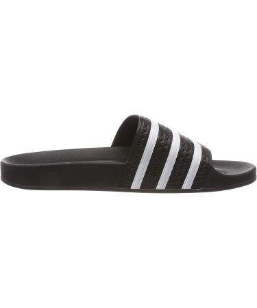 adidas Men's Adilette 11 Black/White/Black Slides - Comfort and Style | Shop Now - Buy Online on GoSupps.com