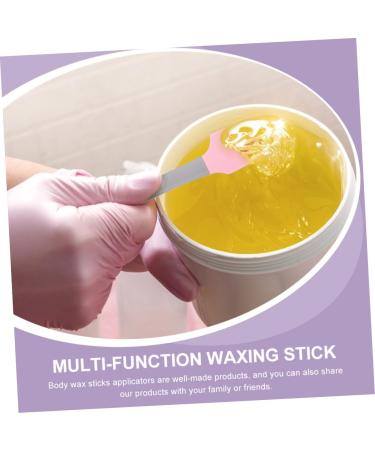 Doitool 3ST Silicone Spatula Set - Multi-Purpose Wax Applicators for Hair Removal - Pink Household Wax Tools - Buy Online on GoSupps.com