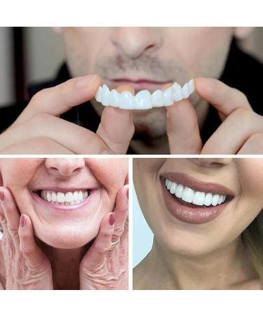Tiipri Couples False Teeth Veneers | Provisional Denture & Dental Repairs | Cosmetic Tooth Cover for Men & Women - International Shipping - Buy Online on GoSupps.com