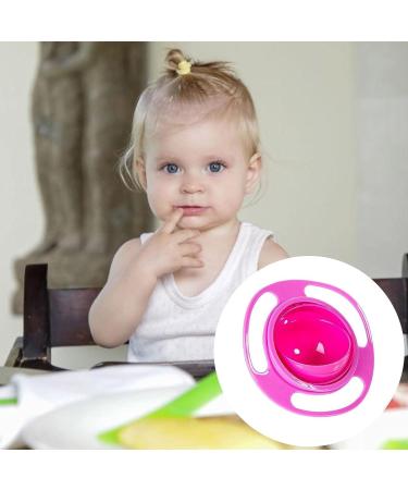 DZCYAOHL 360 Degrees Gyro Bowl - Unspillable Toddler Snack Bowl in Red - Buy Online on GoSupps.com