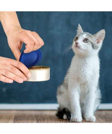 Huayue 6 Pack Pet Can Covers Pet Food Tin Lids Universal Silicone Cat Dog Food Can Lids One Size Fit 3 Standard Size 6 Colors - Buy Online on GoSupps.com