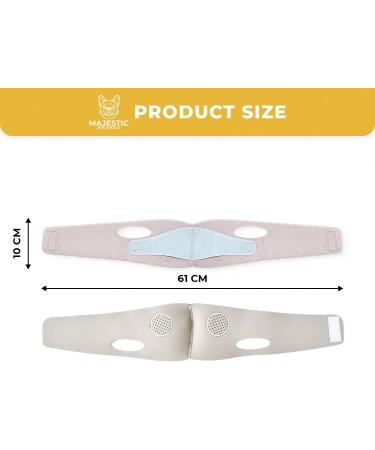 Face Slimming Strap for Women & Men - Tighten and Sculpt Lower Jaw Support - V Line Face Jaw and Chin Support Strap Breathable Material With Packaging - Buy Online on GoSupps.com