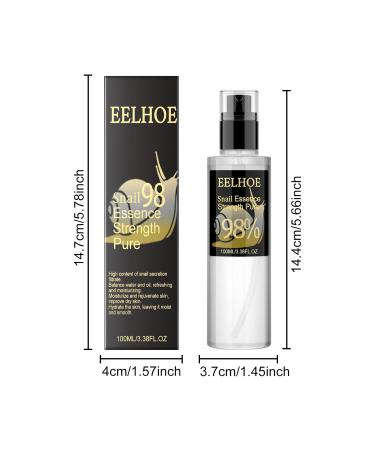 Generic Snail Repair Essence - 100ml Hydrating Face Serum with 98% Snail Mucin for Brightening & Dark Spot Reduction (3PCs) - Buy Online on GoSupps.com