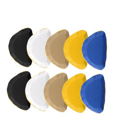 NOLITOY 5 Pairs Follow up High Heel Comfort Pads Wear-Resistant Heel Liners Heel Pads for Shoes Convenient Heel Pads Shoe Heel Grips Convenient Heel Stickers Boots Supplies