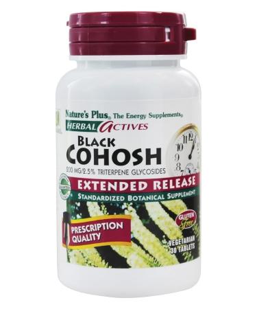 Nature's Plus Black Cohosh E/R 200 mg Tablets 30 Count