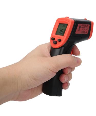 Garosa Industrial Non Contact Digital Temperature Gun -50 to 600 with LCD Display for Cooking HVAC Engineering -58 to 1112 F (Red) - Buy Online on GoSupps.com
