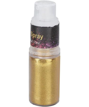 Golden Glitter Spray 10g - Versatile Glitter Powder for Face Body Nails & Makeup Artistry - Buy Online on GoSupps.com