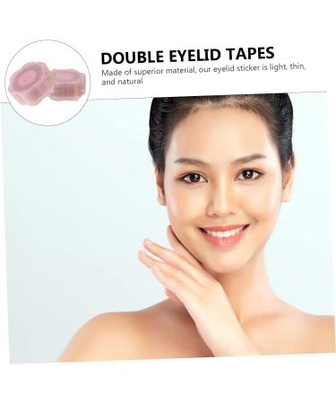 minkissy 2 Sets Double Eyelid Sticker Self- Adhesive Eye Tapes Eyelid Stickers Mantilla Veils Catholic Makeup Tape Transparent Tape Beauty Products Pink Cover up Adhesive Strip - Buy Online on GoSupps.com