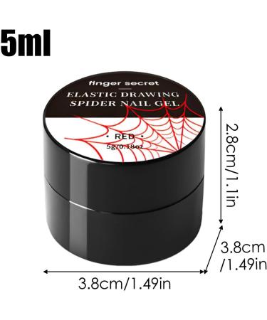 Maciun Gel Paint for Nails Art - Multipurpose Wire Drawing Nail Gel Polish - Compact Gel Liner Gel Nail Paint for Home Nail Salon Beauty Shops - Buy Online on GoSupps.com