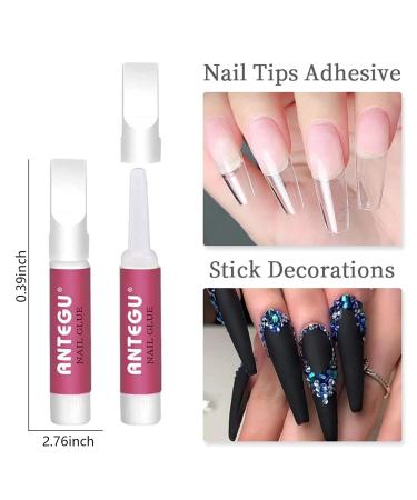 20 Pieces Extra Strong Nail Glue - Professional Nail Extension for Artificial Nails | Best 2g Nail Glue for Tips - Buy Online on GoSupps.com