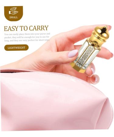 FRCOLOR 1pc perfume bottle refillable eye drop bottle essential oil dropper bottle empty eye drop p_b09kmvf7lm empty drop bottle p_b00kd3v45o vintage travel Glass perfume rack alloy shell - Buy Online on GoSupps.com