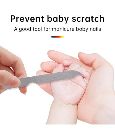 Stainless Steel Metal Nail File - Double Side Fingernail Toenail Files - Pedicure Tool for Salon and Home Manicure - 10 Count - Buy Online on GoSupps.com