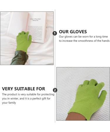 Beavorty 4 Pairs moisturizing Gloves Mittens Lotion Gloves Protective Gloves Hand Care Gloves Overnight Gloves Gel Repair Gloves Skin Care Gel Gloves Moisturizing Hand Gel Gloves Cotton Spa - Buy Online on GoSupps.com