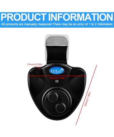 High-Quality Electronic Bite Indicators for Fishing - 4-Piece Set with LED & Vibration Alerts - Buy Online on GoSupps.com