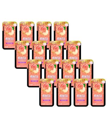 MINTIA Breeze Fresh Peach Japanese Tablet Candy 16pcs Asahi Group Foods With MAIKO sticker Pio big bazar