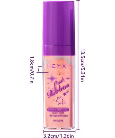 Fairy Powder Highlighter | Rich Pigmented Highlighter Powder Highlighter Makeup | Face and Body Highlighter Cosmetic High Gloss Fairy Powder Makeup Stick for Face Body Hair Tmay 02# - Buy Online on GoSupps.com