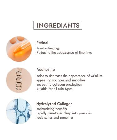 Herg Under Eye Cream Patches - Wrinkle Treatment & Rejuvenating Masks for Dark Circles - 7 Pairs - Buy Online on GoSupps.com
