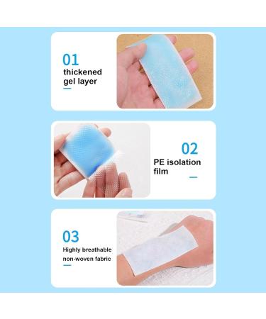 FOCCAR Cold Patches - 10PCS Cooling Fever Reducing Soft Sheets Cartoon Fever Discomfort Relief Patches Portable Cooling Relief Patches Soft Gel Sheets Fever Patch - Buy Online on GoSupps.com