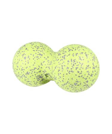 Solust 1stk trigger point ball muscle roller ball triggering ball roller peanut yoga roll back massage ball yoga massage ball acupressure ball shoulder and neck relaxation ball