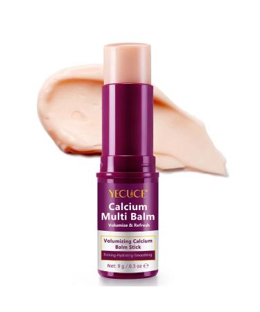 NIFEISHI Calcium Volume Multi Balm Stick Calcium Volume Balm Anti Wrinkle Firming & Moisturizing Hydrating Lifting Cream for Lip Eye Face Neck- Suitable for All Skin Types 0.3oz 0.3 Fl Oz (Pack of 1)
